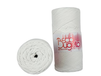 Eco Bugeto midi  2 mm/ Lněná bílá