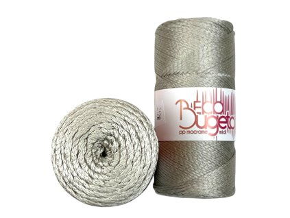 Eco Bugeto midi  2 mm/  Světle šedá