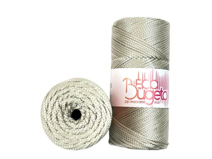 Eco Bugeto midi  2 mm/  Středně šedá