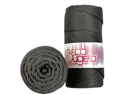 Eco Bugeto midi  2 mm/  Ocelová šedá
