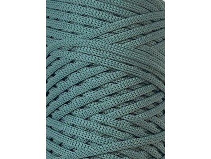 POLI CORD plochá šňůra 3 mm / Šalvěj