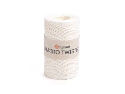 Rafie PAPIRO TWISTED YarnArt / 1307 Mlečná