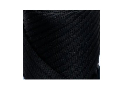 Soft Ribbon plochá šňůra 4 mm - 4903 Černá