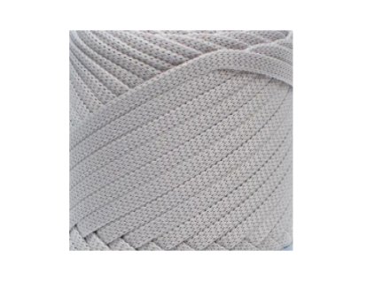 Soft Ribbon plochá šňůra 4 mm - 3902 Platinová