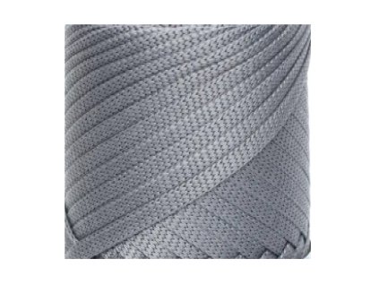 Soft Ribbon plochá šňůra 4 mm -4506 Šedá