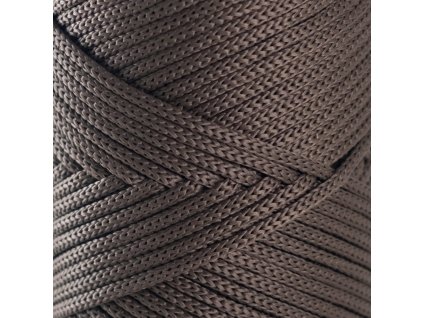 PP. XL Macrame 3 mm - 208 Mléčná čokoláda