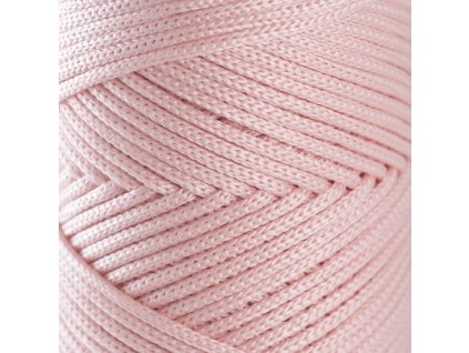PP. XL Macrame 3 mm - 072 Růžová pudr
