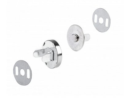 Magnetické zapínání Ø18 mm /  nikl 2