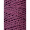 POLI CORD plochá šňůra 3 mm / MARSALA