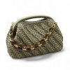 Háčkovaná kabelka 'Selene’/ olivová