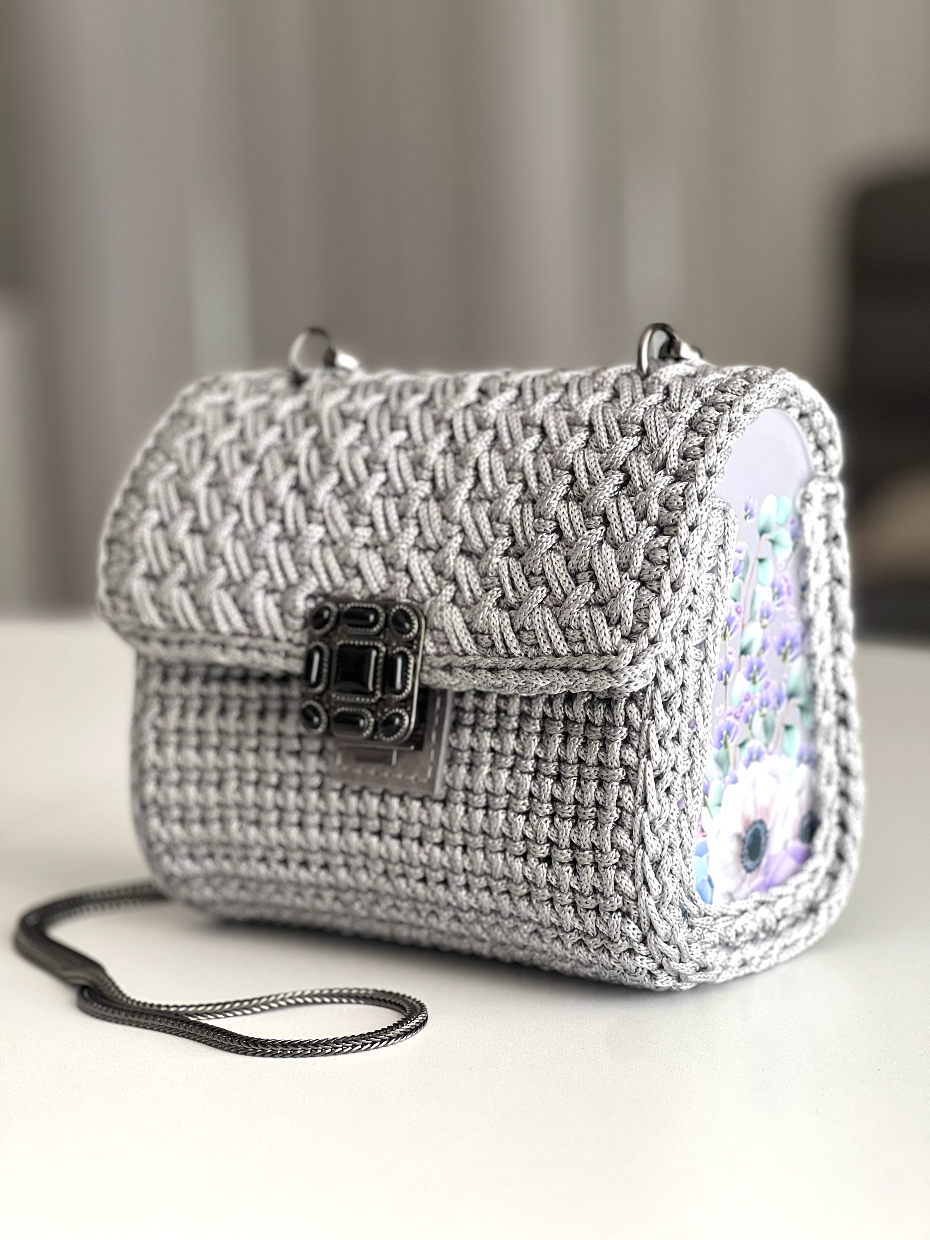Gehäkelte Handtasche BELLA