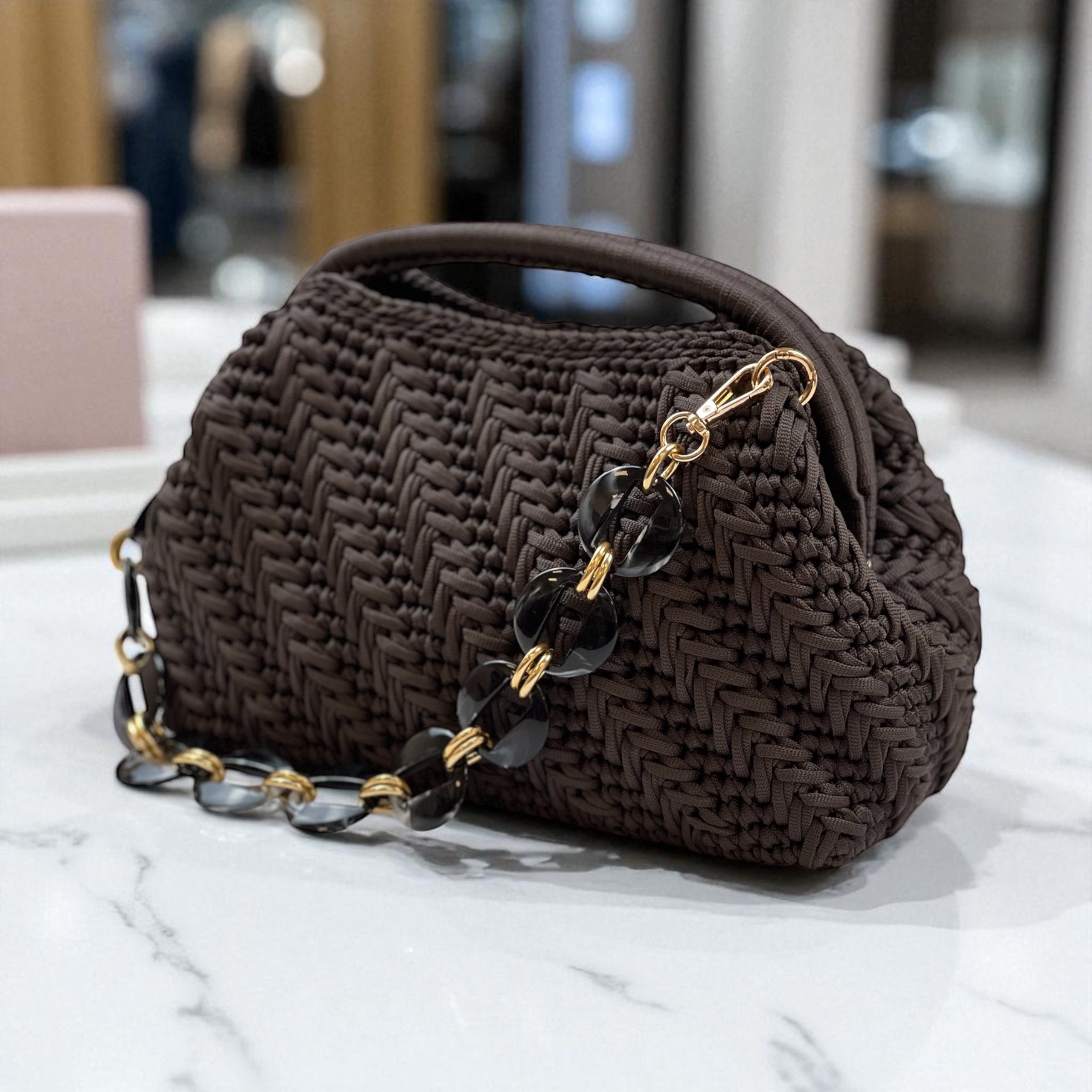 gehäkelte Tasche SELENE