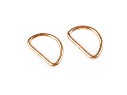 1734 polokrouzek sire 25 mm ruzove zlato