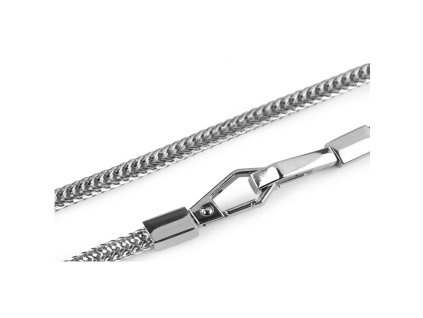 2691 retizek na kabelky s karabinou delka 120 cm nikl