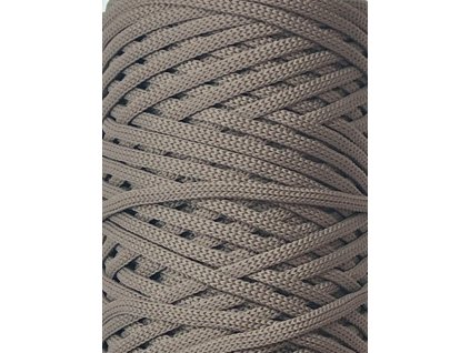 3168 poli cord plocha snura 3 mm mocca