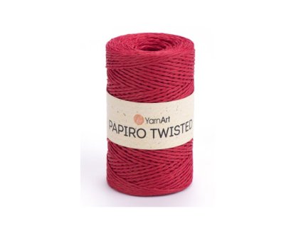 3675 rafie papiro twisted yarnart 1310 cervena