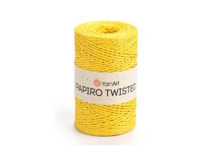 3687 rafie papiro twisted yarnart 1319 zluta