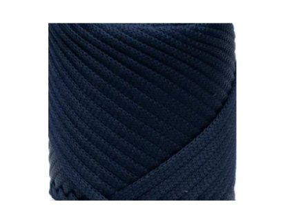 3858 soft ribbon plocha snura 4 mm 3310 temne modra