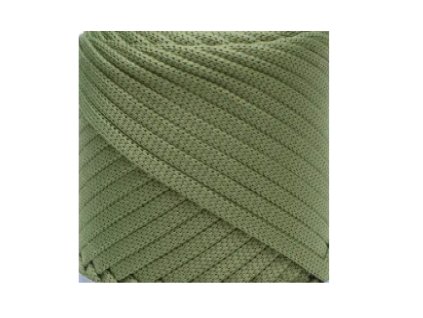 3879 soft ribbon plocha snura 4 mm 4106 olivova