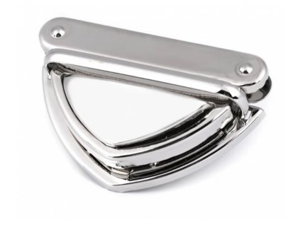 918 zapinani na kabelku 25 x 50 mm cerny nikl