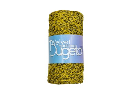 Bugeto Velvet / Gelb-schwarze Melange