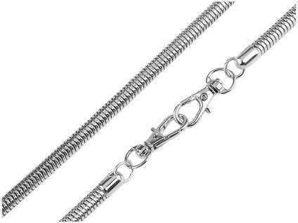 Taschenkette, Länge 120 cm, Ø6,5 mm / silber