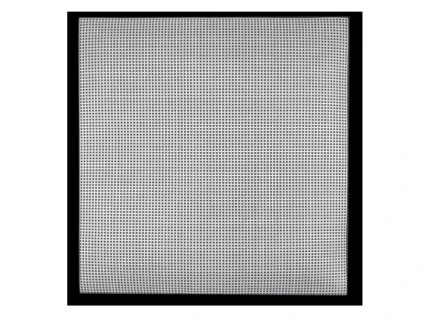 Kunststoff-Stramin/Stickgitter 37x41,5 cm/weiß