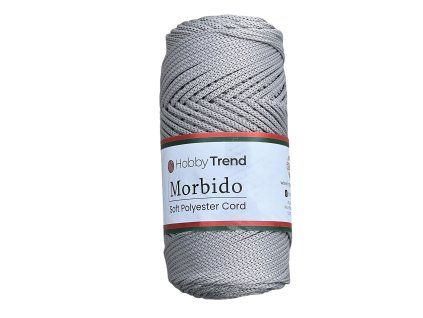 MORBIDO Soft Polyester - 3907 Hellgrau