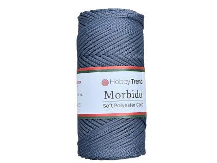 MORBIDO Soft Polyester - 4506 Jeans Grau