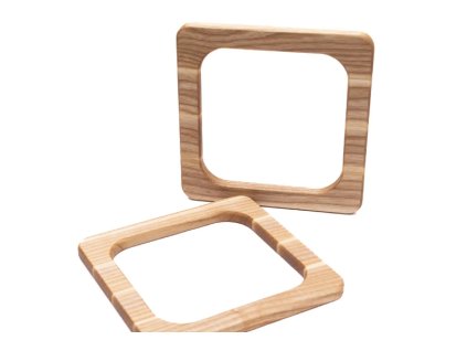 1586 rukojeti na tasku ctverec 17 cm prirodni