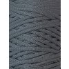 3141 poli cord plocha snura 3 mm grafitova