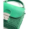 529 3 hackovana kabelka sofia lux zelena