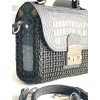 535 2 hackovana kabelka sofia lux cerna krokodyl
