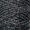 4116 poli cord glitter plocha snura 3 mm cerna stribrna