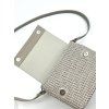Gehäkelte Handtasche „DUO“ / Puderbeige