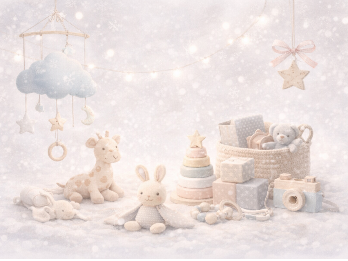 Inšpirácie na Vianočné darčeky pre deti od 0 - 12 mesiacov