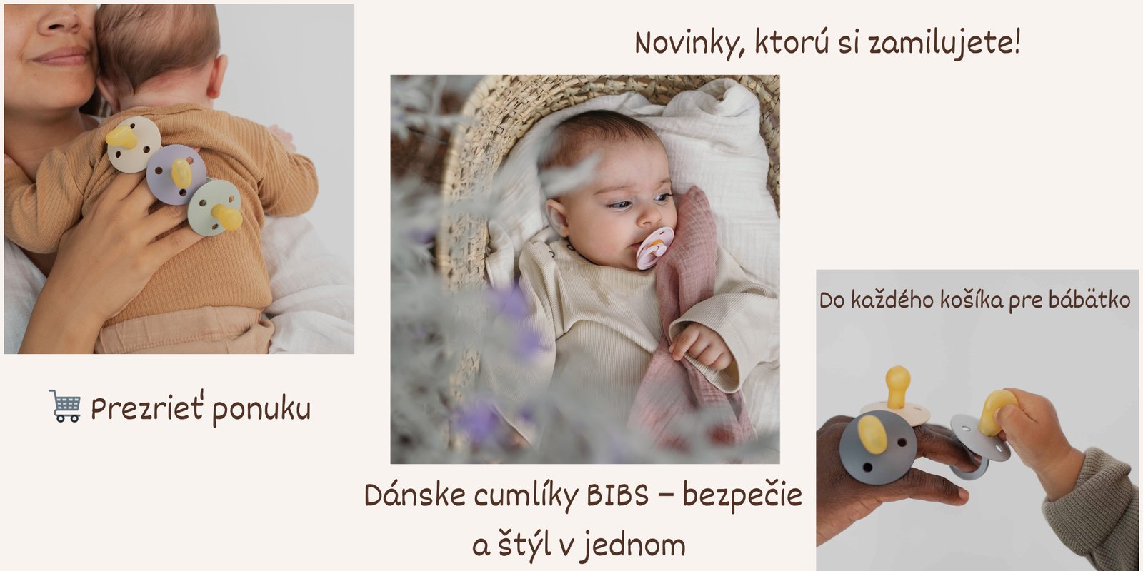 Štýlové a bezpečné cumlíky BIBS – obľúbená dánska značka pre vaše bábätko.