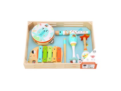 Hudobná sada Zvieratká – kompletná sada hudobných nástrojov v balení