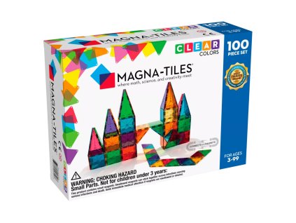 Balenie magnetickej stavebnice 100 dielov v krabici