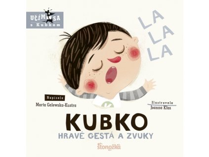 Kubko – obálka detskej knihy Hravé gestá a zvuky