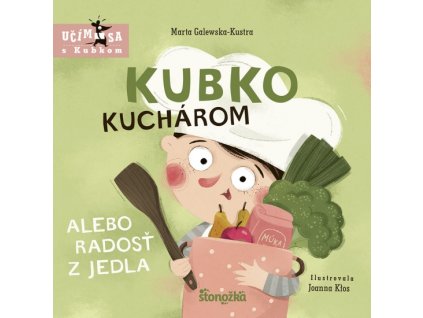 Detská kniha Kubko kuchárom – titulná obálka