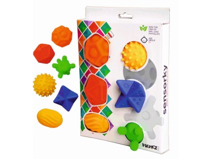 Balenie senzorických loptičiek Hencz Toys pre bábätká