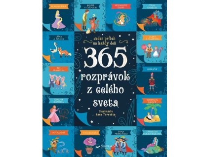 Kniha 365 rozprávok z celého sveta – obálka