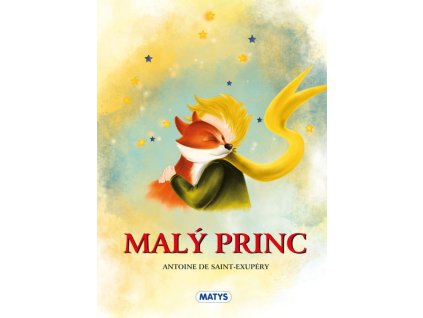 Obálka detskej knihy Malý princ s ilustráciou chlapca a líšky