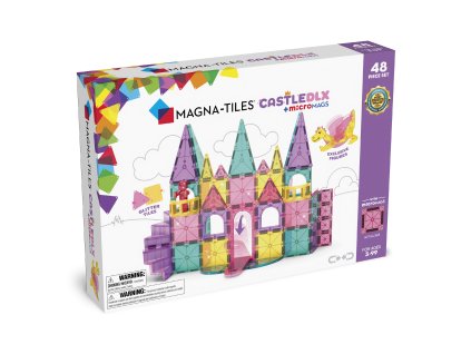 Balenie Magna-Tiles Castle DLX magnetickej stavebnice