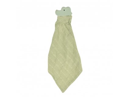 Tikiri Krokodíl – maznáčik a hryzátko z prírodného kaučuku  Maznáčik a hryzátko z prírodného kaučuku, 40 cm