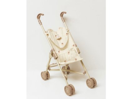 Detský skladací kočík 50 cm JAHÔDKY MRS. ERTHA – kočík pre bábiky