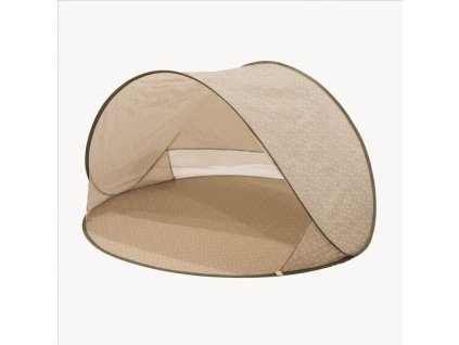 Skladací detský plážový stan MRS. ERTHA Daisies s UV ochranou 50+