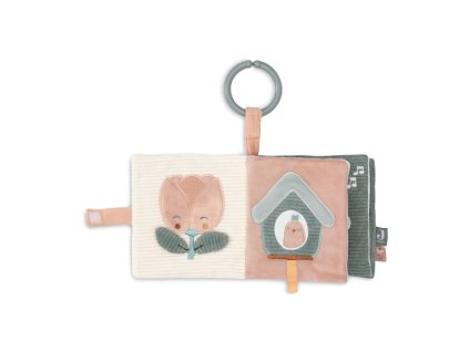 Aktivity kniha Lovely Birds – mäkká senzorická knižka pre bábätká Jollein