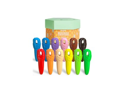 Prírodné voskovky z včelieho vosku Jarmelo v rôznych farbách